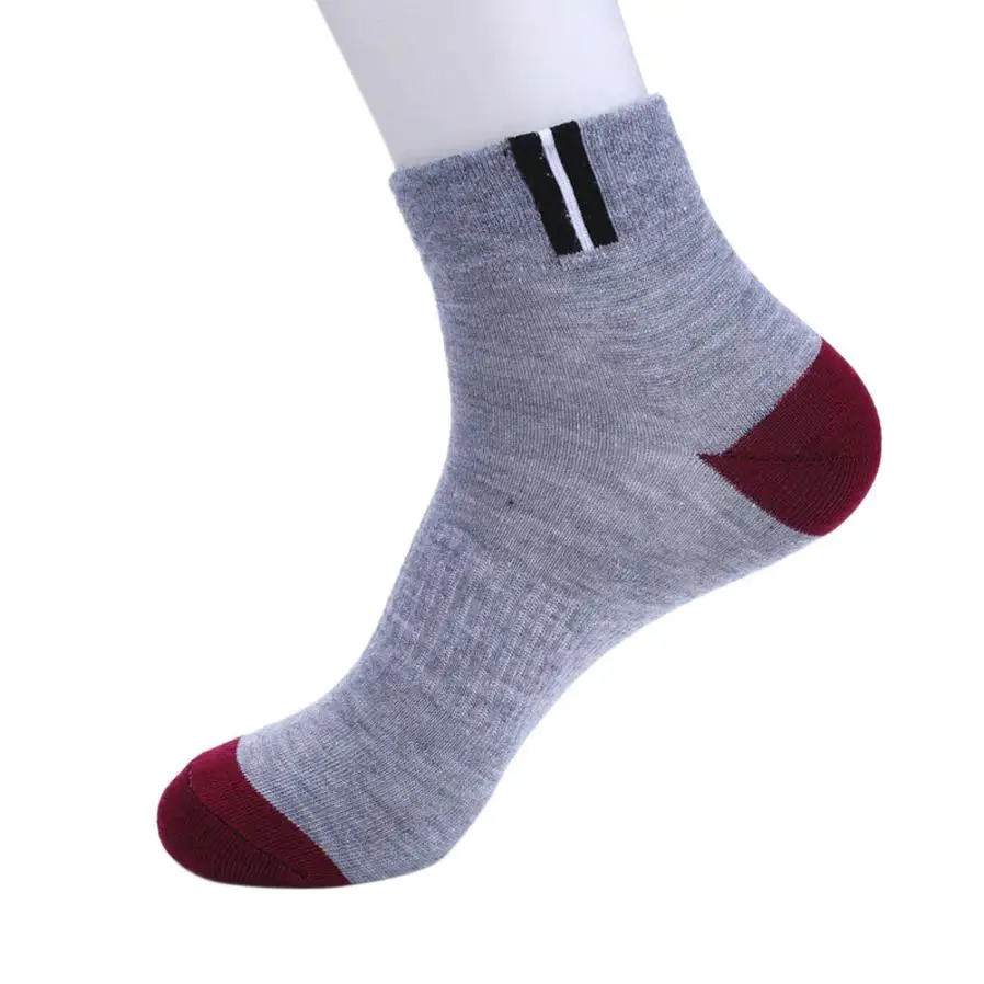 Buy 2017 Men Comfort Warm Sport Socks Winter Running Socks Men Cotton Splice