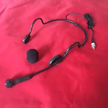 HM-1500 Профессиональный 15 мм большой элемент конденсаторный беспроводной микрофон гарнитуры для сцены и пения С 3pin Lemo Jack