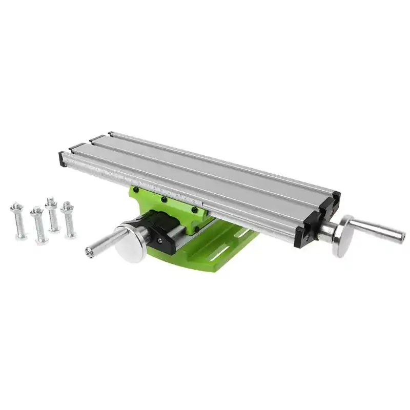 Milling Machine Work Table Vise Compound Bench X Y 2 Axis Cross Slide Table For Bench Drill Press 12 2inches 3 54 Wf4458037