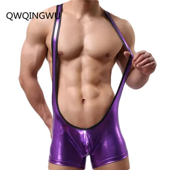 

Sexy Undershirt Men's Bodybuilding Singlet Bikini Jumpsuit Suspender Sexy Teddies Underwear Bodysuits Men's Jumpsuit Undershirt
