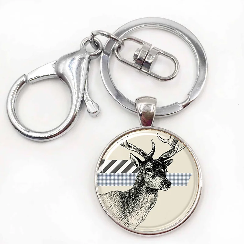 10silver keychain.
