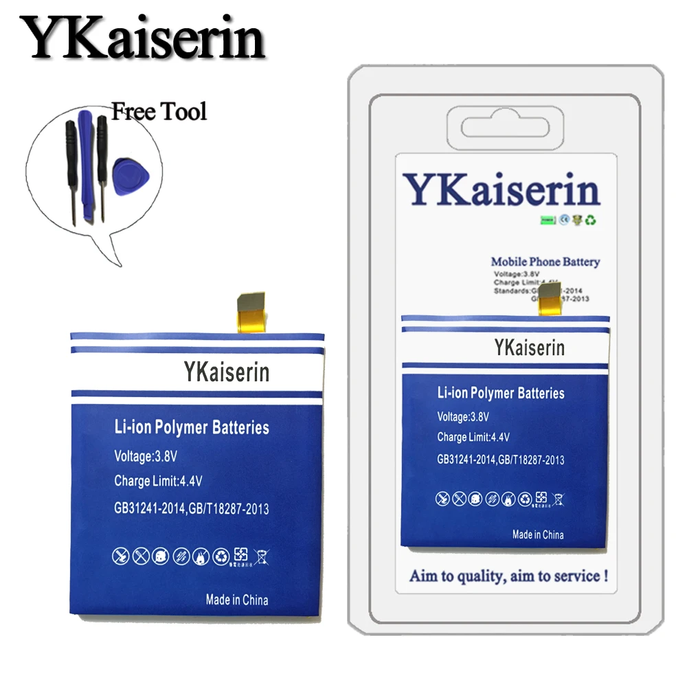 

Free Tool + YKaiserin Phone Battery For LG Google Nexus 5 / Nexus G E980 D820 D821 Megalodon D8 BL T9 2300mAh BL-T9