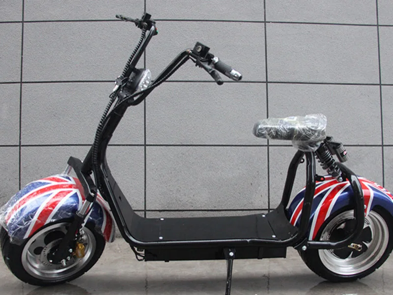 

low ride Fat tire 1200w harley electric scrooser scooter with 1200W and 60V 20ah battery