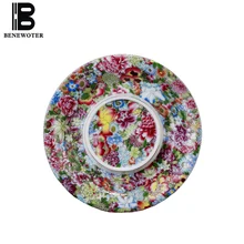 Китайский стиль нарисованный вручную цветок чайник с узором поднос офис кунг-фу чайный сервиз аксессуары ручной работы чайники база отправлено друзей подарок