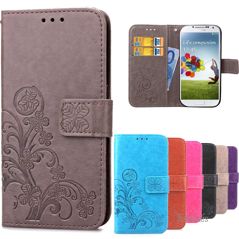 

S4 Mini i9190 Flip Cover Leather Wallet Case For Coque Samsung Galaxy S4 mini Case For Samsung S4 mini i9190 Phone Case Luxury *