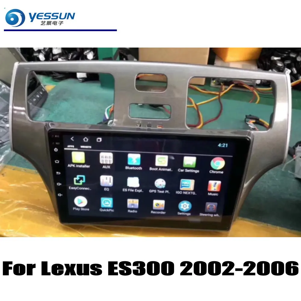 Для Lexus ES300 2002-2006 для Toyota Windom XV30 автомобильный Радио CD dvd-плеер gps навигация Android система HD " экран мультимедиа
