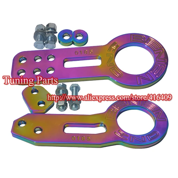 Neo Chrome Tow Hook Rainbow Benen Tow Hook Front And Rear Tow Hook High Quality Towing Barin