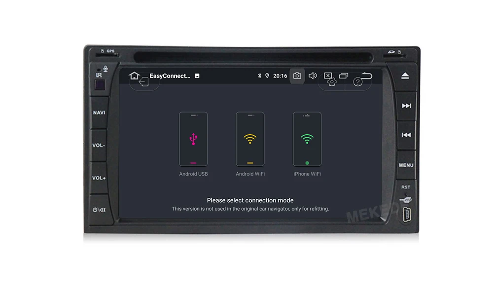 Cheap MEKEDE Android 9.0 2 din car radio for multimedia player 2din radio visual cassette recorder double din auto stereo BT IPS DSP 6