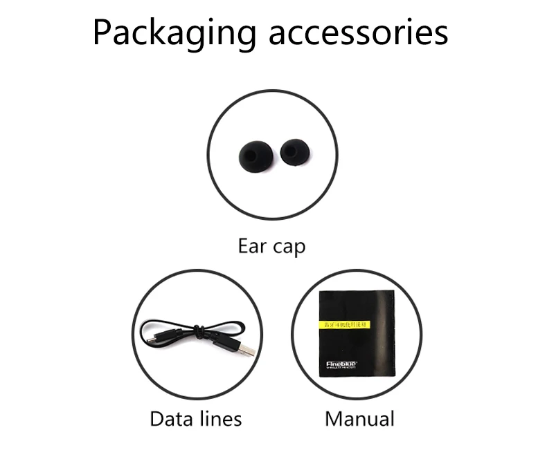 Fineblue F960 Bluetooth Stereo Earphone Wireless Handsfree Earbuds Headset with Mic Calls Remind Vibration Wear Clip Driver (13)