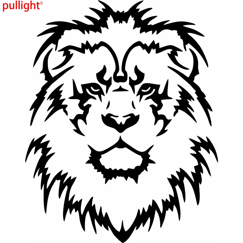 Lion Head Funny JDM Auto Car Bumper Window Vinyl Decal Sticker Decals