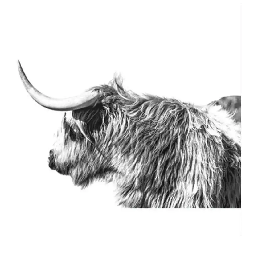 

Home Decoration Nordic Style,Animal,Oil Painting By Numbers,Paintings Numbers Yak