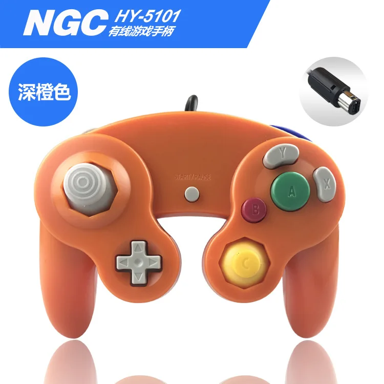 Проводной контроллер для NX NGC wii wiiu Gamecube, консоль для ноутбука, компьютер для kingd NGC Gamepad, контроллер PC GC, ручной джойстик