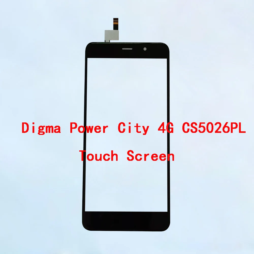 

BINYEAE 5.5 Inches New Touch Panel For Digma Power City 4G CS5026PL Touch Screen No LCD Display Digtizer Replacement With Tools