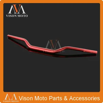 Red 28mm Handlebars Handle Tubes Fat Bar For Motorcycle Motocross CRF230R CRF230F CRF250R CRF250X CRF250L CRF450R CRF450X