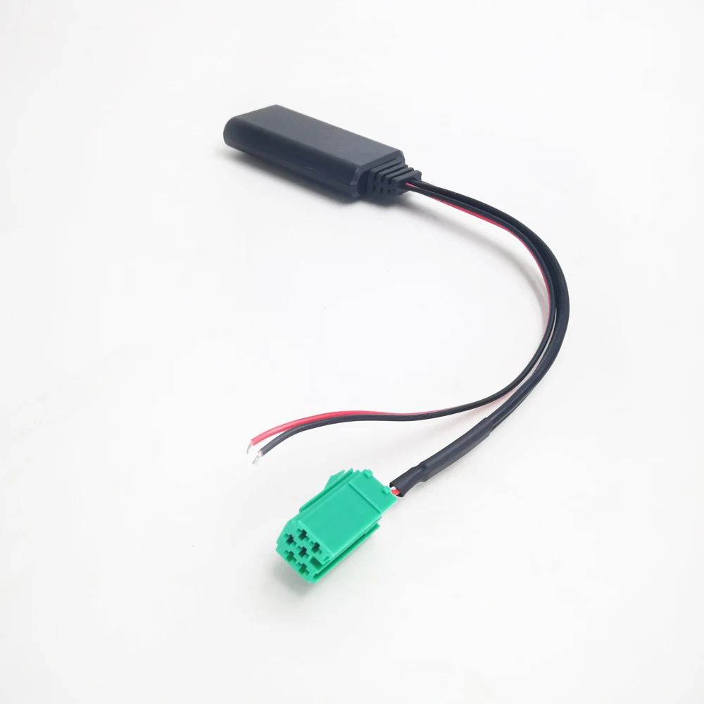 Biurlink 10 шт. MINI ISO 6 контактный 8 разъем Bluetooth Aux кабель адаптер для Renault устройство