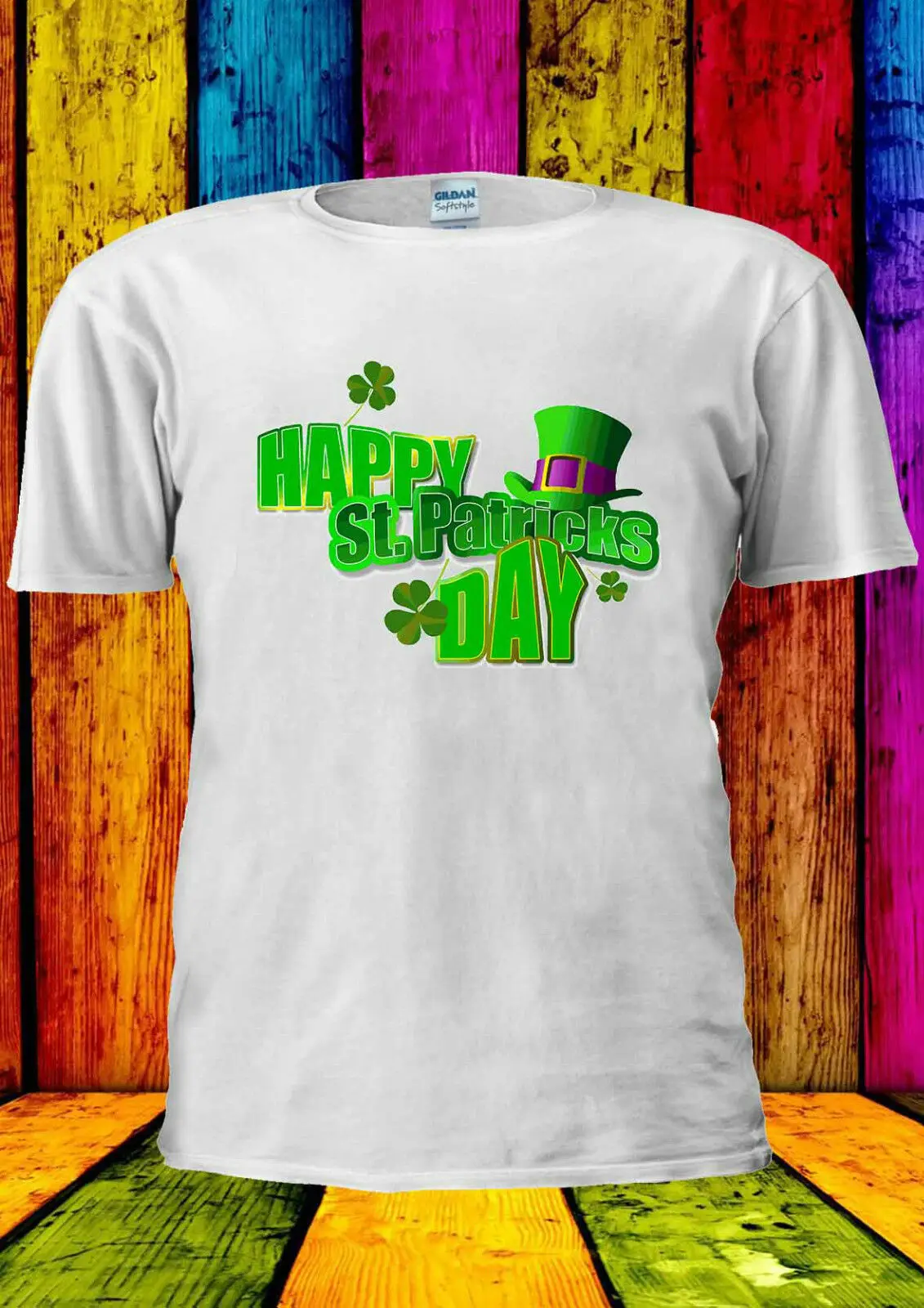 Happy St. Patricks Day Swag Tumblr T-shirt Vest Men Women Unisex 1840 summer o neck tee free shipping cheap | Мужская одежда