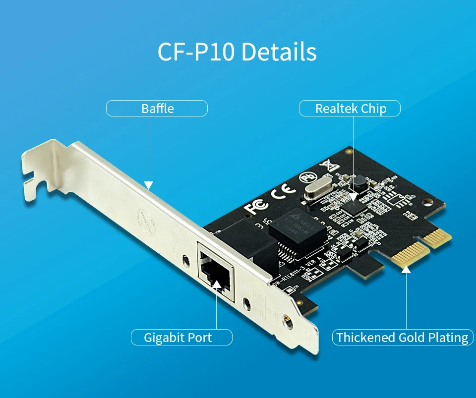 Новинка! 1000 Мбит/с Gigabit Ethernet PCI Express PCI-E сетевая карта 10/100/1000 м RJ-45 RJ45 сетевой адаптер конвертер сетевой контроллер