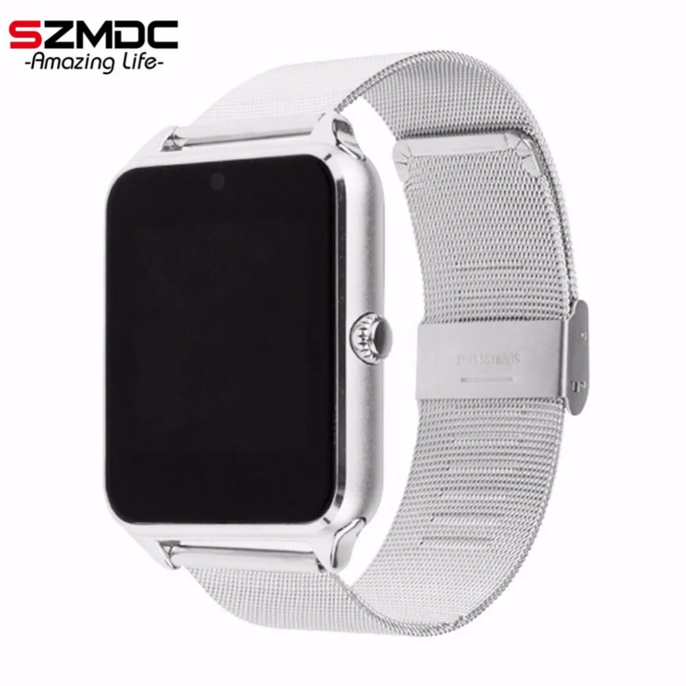 SZMDC Smart Watch GT08 Z60 Men Women Bluetooth Wrist Smartwatch Support SIM/TF Card Wristwatch For Apple Android Phone PK DZ09