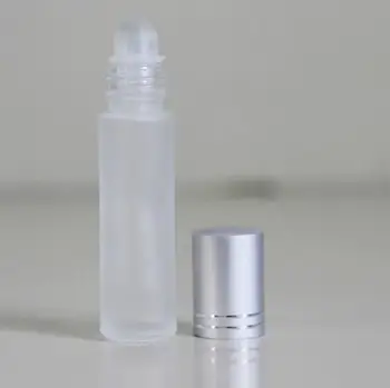

Wholesale 200pcs/lot 10ml frosted rollerball perfume bottles,empty cosmetic containers roll on bottle for essential oil