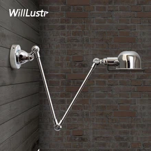 Willlustr metal wall lamp Jielde long arm RH loft mechanical wall light modern design wall lighting living study room bedroom