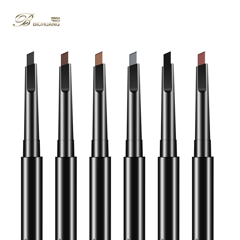 

6 Colors Black Brown Eyebrow Pencil Precise Shaping Natural Long-lasting Eyebrow Pigment Makeup Maquillage NO.8801