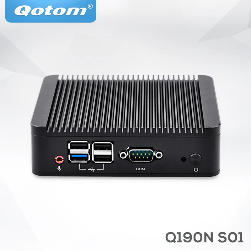 OEM Industrial Barebone Mini Desktop PC Bay trail J1900 Fanless Mini PC