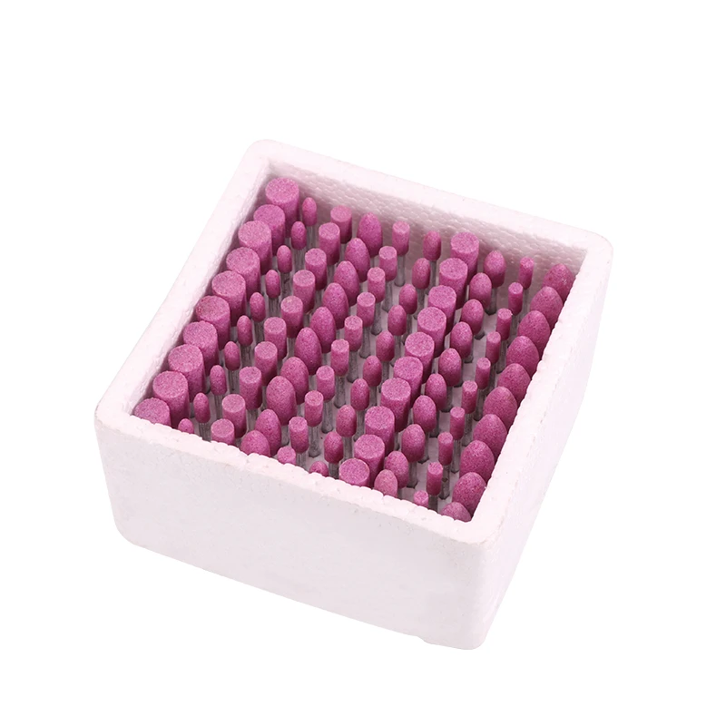 

100pcs Abrasive Stone Grinding Head Polishing Wheel For Metal Wood Polishing Wheel Rotary Tool Sets