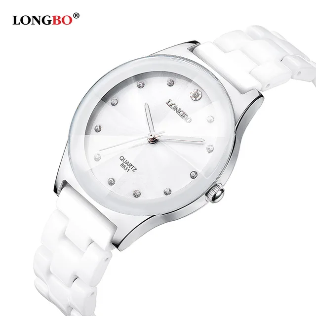 

2019 Fashion Women Watch Quartz White Ceramic Lovers Watches Luxury Brand Casual Unique Ladies Dress Wristwatch Relojes Mujer