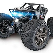 Мальчик перезарядка RC скалолазание автомобиль игрушка 2,4 г 48 см Большой размер 1/8 полный масштаб пульт дистанционного управления моделирование водостойкий автомобиль дети лучший подарок