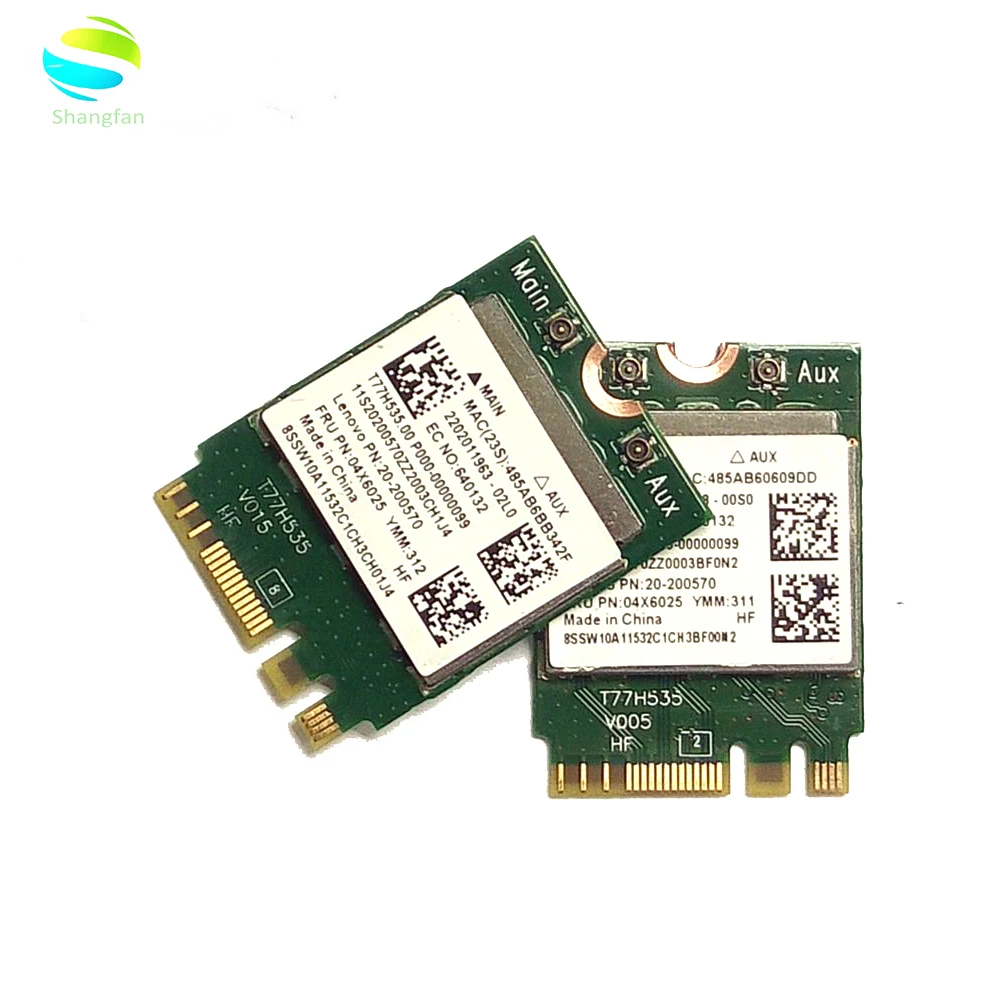 

RealTek RTL8723BE RTL8723BENF NGFF Wireless Wifi Bluetooth Card FRU:04X6025 for ThinkPad E450 E550 E450C E550C E455 E555