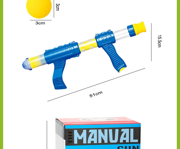 5 шт. голодин Медведь Стрельба мягкий яичный пистолет пена пули воздушный насос пистолет забивание мальчик игрушечный пистолет хорошего качества