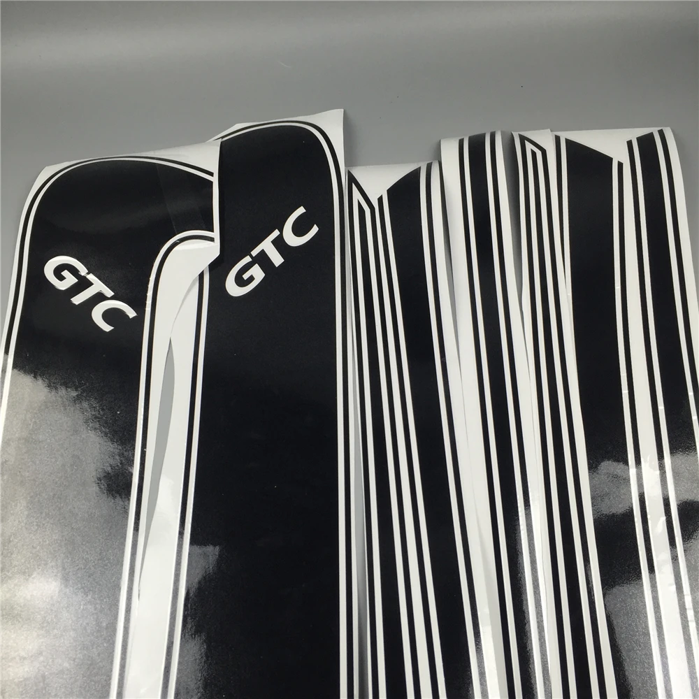 For Opel Astra GTC Racing Sport Styling Vinyl Decal Auto Body Door Side Decor Stickers Car Protection Accessories