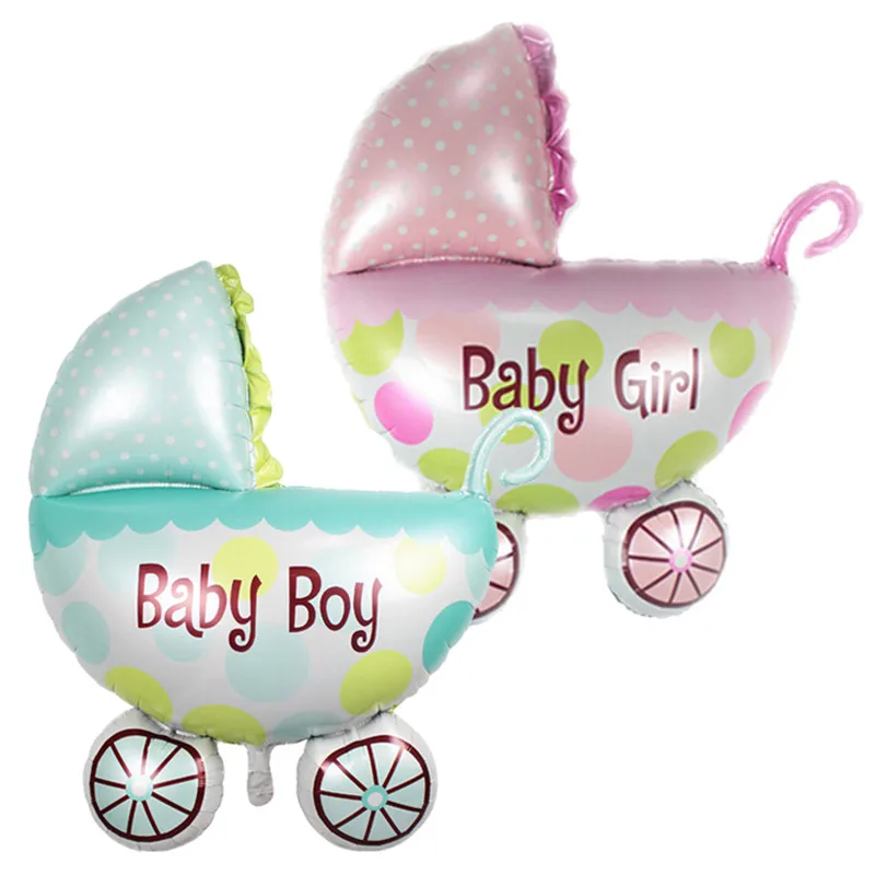 Large Baby Shower Ballons Baby Stroller Baby Boy Girl Foil Balloons  inflatable Classic Toys Birthday Party Decorations Kids|kids kids|kids  birthday party decorationkids decor - AliExpress