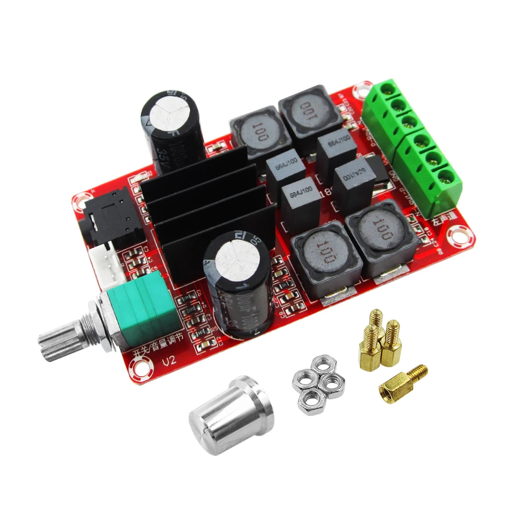 XH-M189 TPA3116 2*50W плата цифрового усилителя 2X50W TPA3116D2 двухканальная стерео | Компьютеры