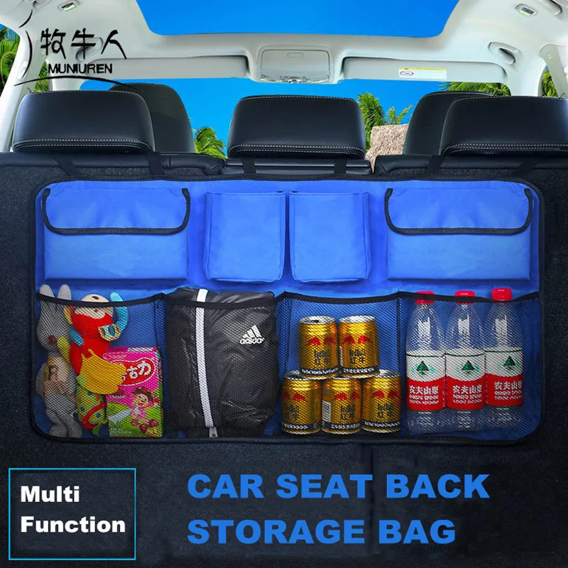 Oxford 600D font b Car b font Trunk Organizer Water Bottle font b Storage b font