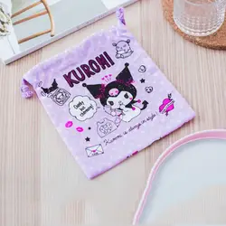 1 шт. новый милый Sanrio серии Kuromi сотовый телефон Drawstring карман сумка для хранения монет плюшевые игрушки детей подарок