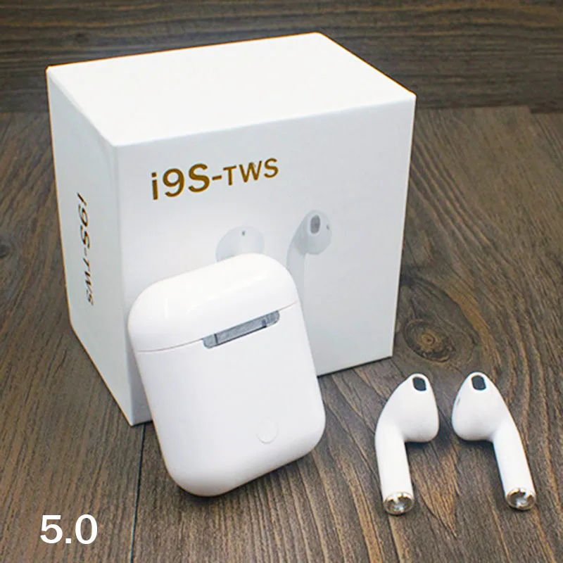 

New TWS 5.0 Wireless Bluetooth Earphones i9s For Smartphone Stereo Dual Call Mini Motion Headphones With Padaer Mini x2