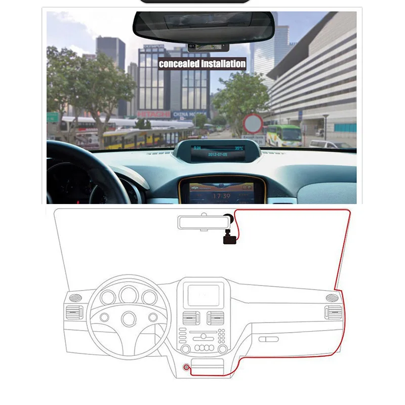 Night vision Mini Car DVR Camera Camcorder HD 1080P Video Registrator Parking Recorder G-sensor Dash Carcame