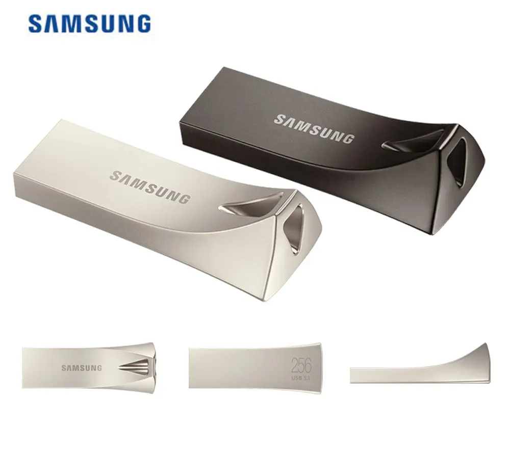 SAMSUNG BAR plus USB флэш-накопитель 128 ГБ 256 ГБ 64 Гб оперативной памяти, 32 Гб встроенной памяти, USB флэш-накопитель 3,1 флеш-накопитель 300 МБ/с. флэш-накопитель usb флэш-память 3,0 USB Стик