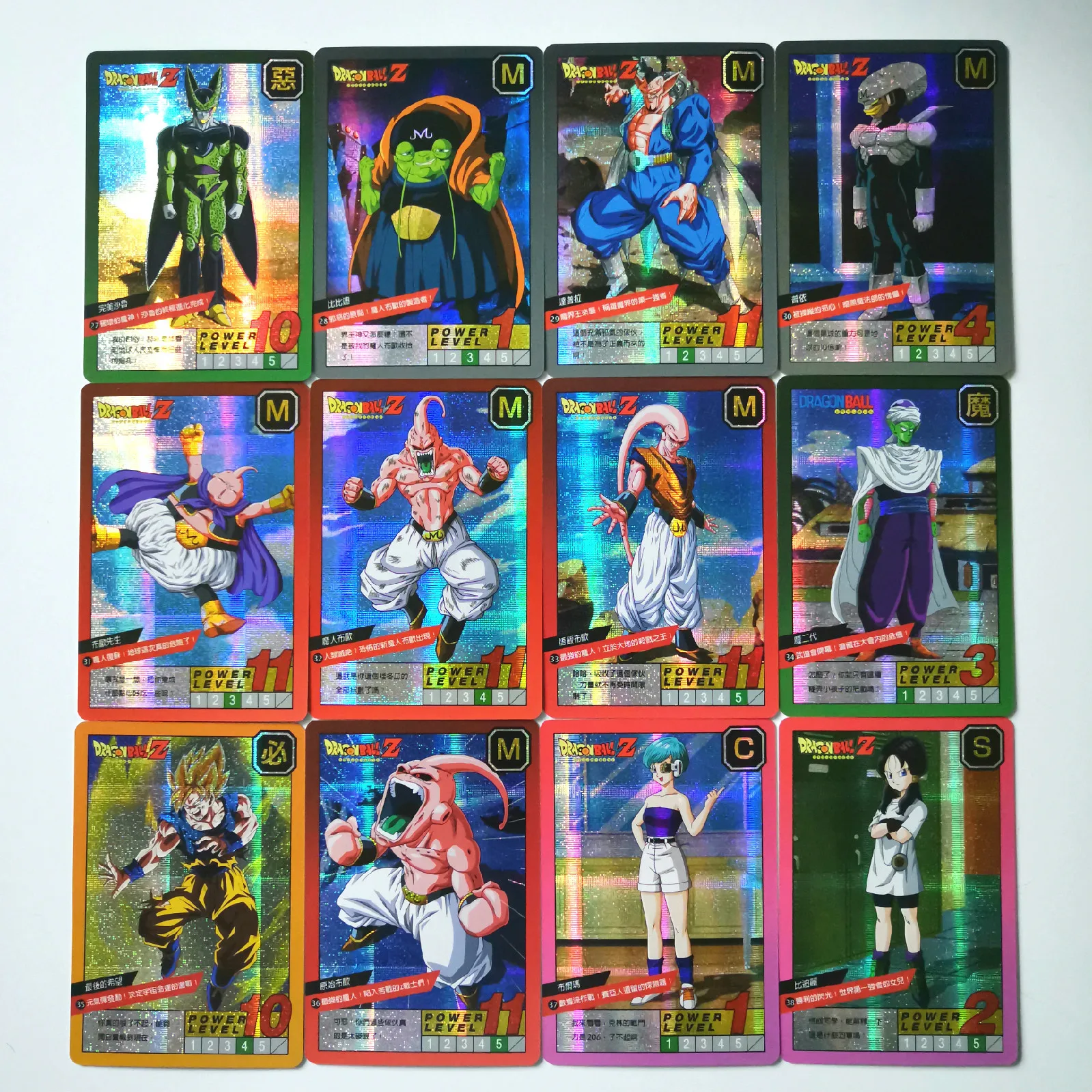 54 шт./компл. супер Dragon Ball-Z JIA Fighting Heroes batch Card Ultra Instinct Goku Vegeta игровая коллекция карт