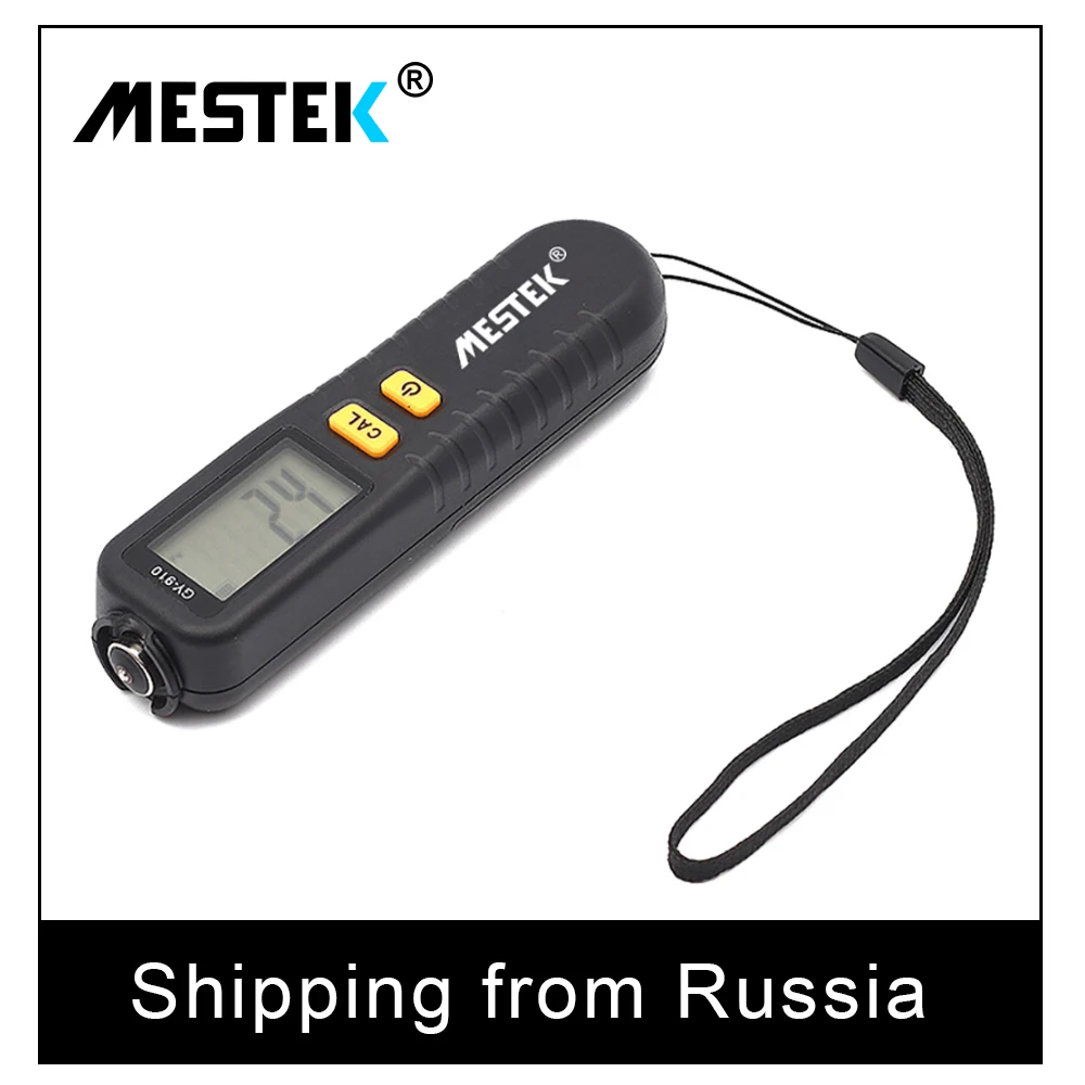 

GY910 Digital Coating Thickness Gauge 1 micron/0-1300 FE/NFE Car Paint Film Thickness Tester Thickness Measuring Instruments
