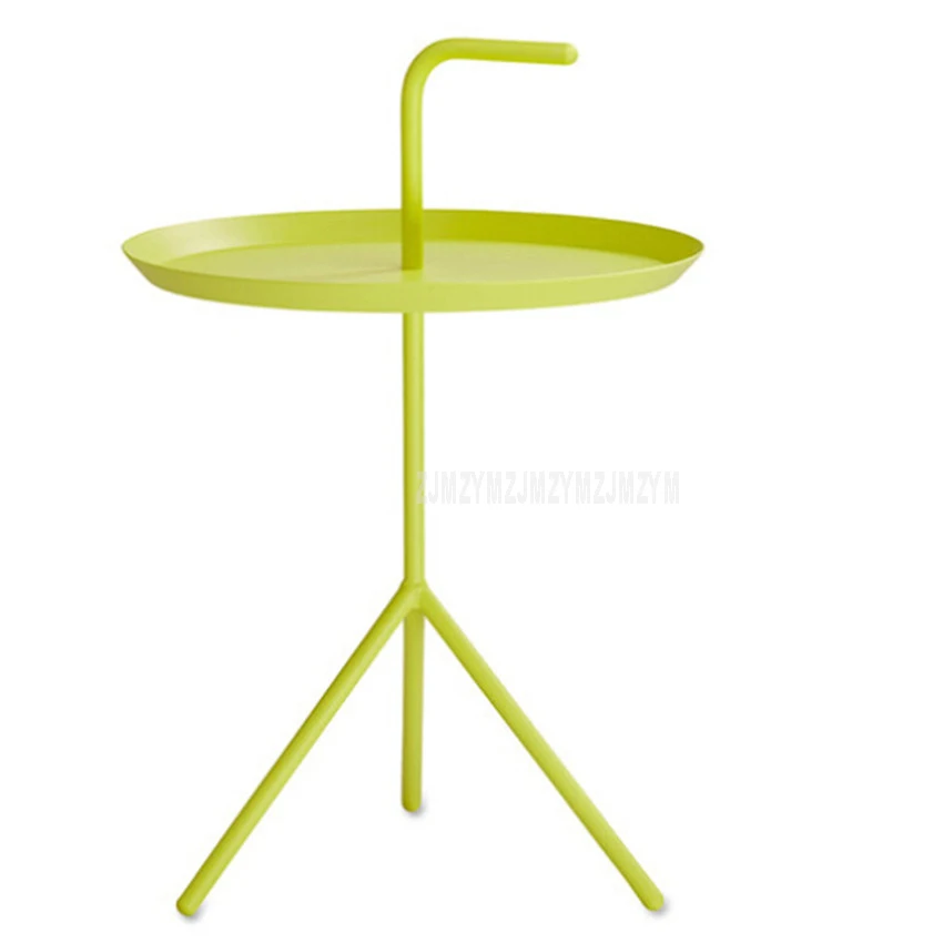 Creative Nordic Style Mini Round Tea Coffee Table Metal Modern Minimalist Home Bedroom Iron Art Small Bedside Table With Handle Creative Nordic Style Mini Round Tea Coffee Table Metal Modern Minimalist Home Bedroom Iron Art Small Bedside Table With Handle