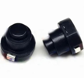 

100pcs push button Switch 1010X 250V 1A flashlight switch round lock KAN-10A flashlight button switch ON-OF