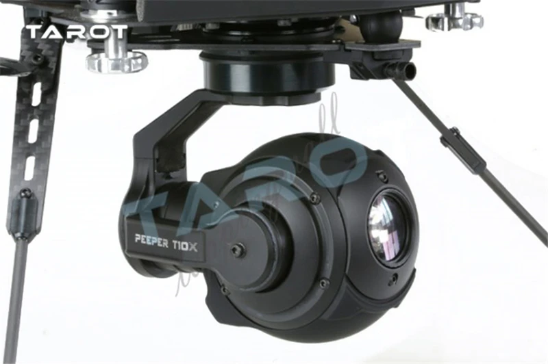 TAROT Peper бесщеточный карданный стабилизатор T10X 250ma для FPV Drone Сферический высокой четкости TL10A00