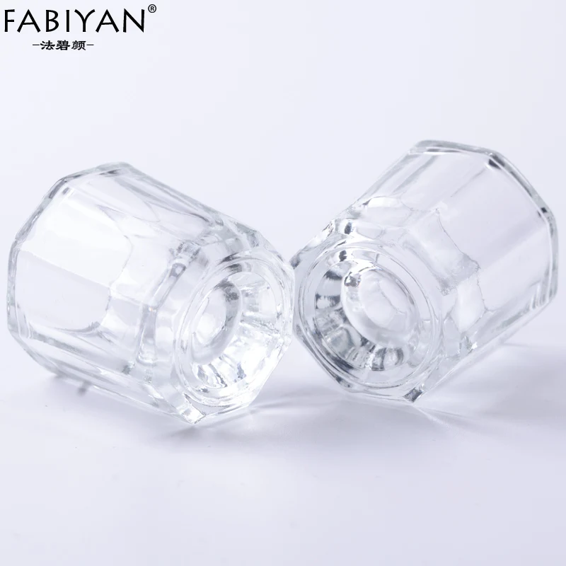 2PCS / Lot Glass Crystal Bowl Cup Dappen Dish Arcylic Powder Holder Container Tool Nail Art Manicure Salon 5