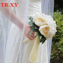 TRiXY A22 Цветы Свадебные аксессуары Свадебный букет невесты, проведение Цветы Роза Искусственные цветы Свадебные букеты