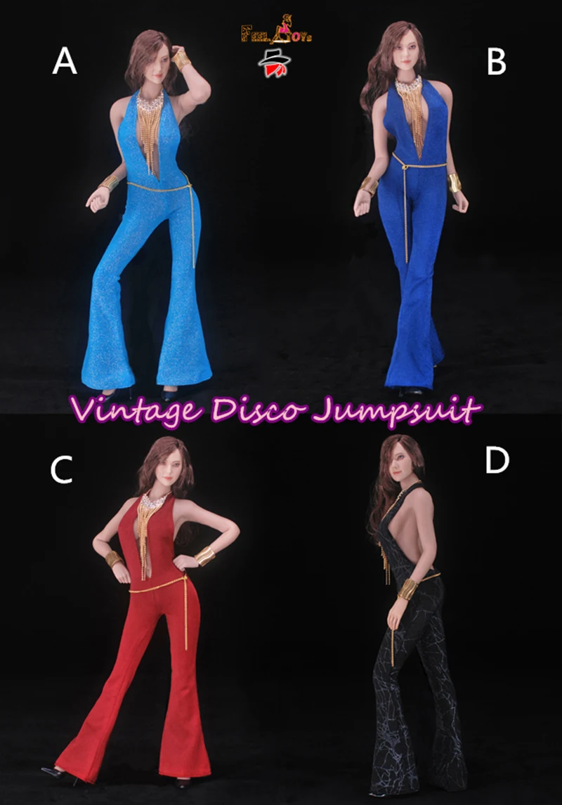 Blau Rot Schwarz 1//6 Scale Jumpsuit Spielzeug Soldaten Overall Zubehör Geschenk