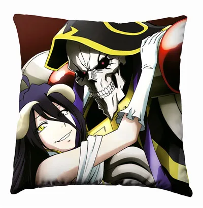 Аниме Манга Overlord 40x40 см наволочка декоративная индивидуальные сиденья постельные принадлежности подушки наволочка - Цвет: Цвет: желтый