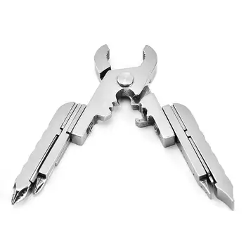

Portable Outdoor Pliers Screwdriver Bottle Opener Stainless Steel Multitool Bottle Opener Durable Hand Tools Multifunctional
