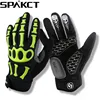 SPAKCT Cycling Gloves Full Finger Skull  Gel Pads Bike Bicycle Gloves Motorcycle Sports Downhill Racing Long Gloves  Unisex 1